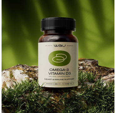 OMEGA-3 + VITAMIN D3 — Поддержка иммунитета и сердечно-сосудистой системы