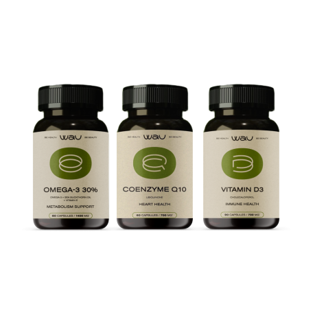 OMEGA-3 PLUS / COENZYME Q10 / VITAMIN D3