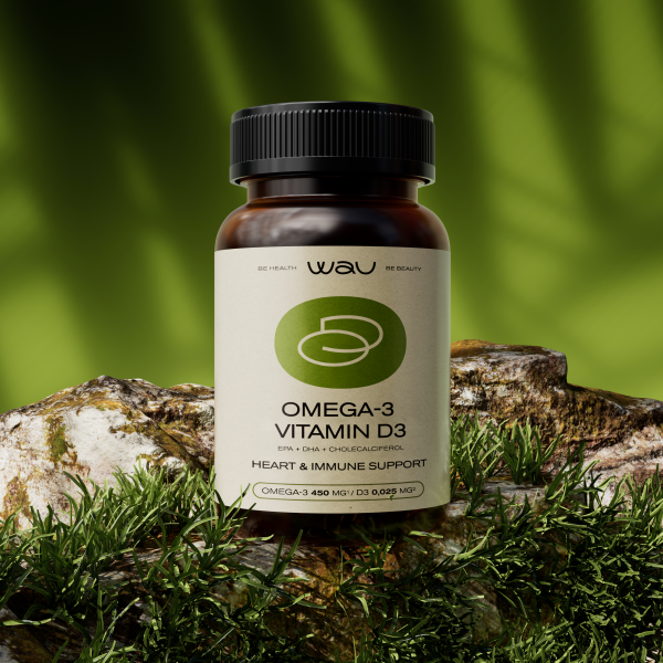 

OMEGA-3 + VITAMIN D3 — Поддержка иммунитета и сердечно-сосудистой системы