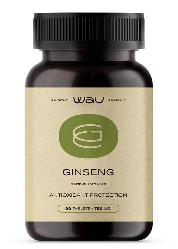 GINSENG + VITAMIN P — антиоксидантная защита и энергия