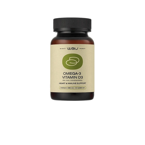 картинка OMEGA-3 + VITAMIN D3 WAU