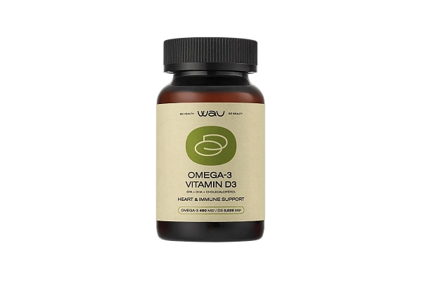 картинка OMEGA-3 + VITAMIN D3 WAU