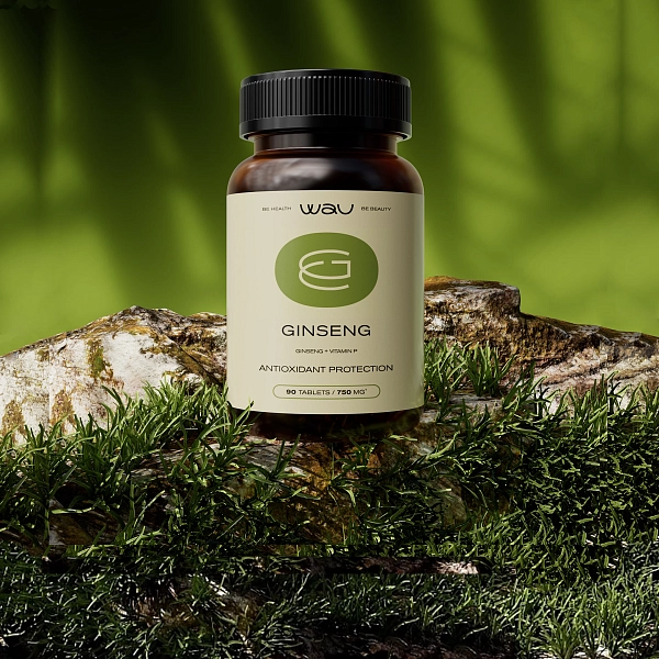 картинка GINSENG + VITAMIN P WAU