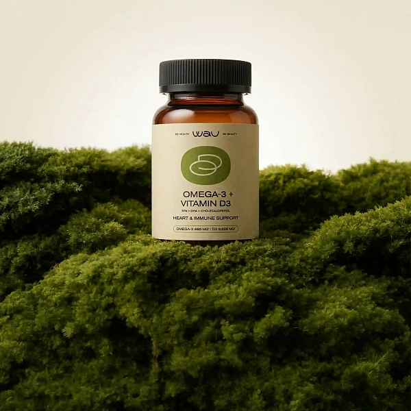 картинка OMEGA-3 + VITAMIN D3 WAU