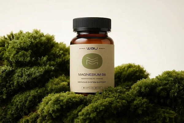 картинка MAGNESIUM CHELATE + B6 WAU